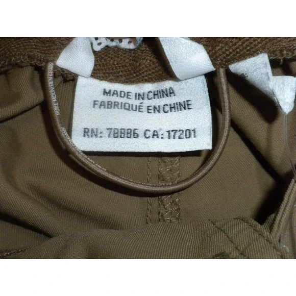 Rossignol Pants Womens M Pecan Lotus‎ Cargo Short Quick Dry UPF 50+ Hiking NWT - Picture 7 of 12